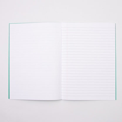 Classmates A4+ Exercise Book 48 Page, 12Mm Ruled With Margin/Plain Alternate, Green - Pack Of 50