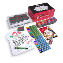 Class Pack Drywipe Boards With Pens And Erasers - Picture Story, A4 - 35 Sets