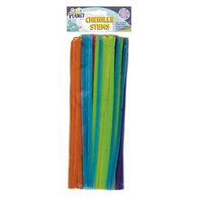 Craft Planet Chenille Stems Pipe Cleaners 6 Neon Colours (300Mm) Pack Of 60