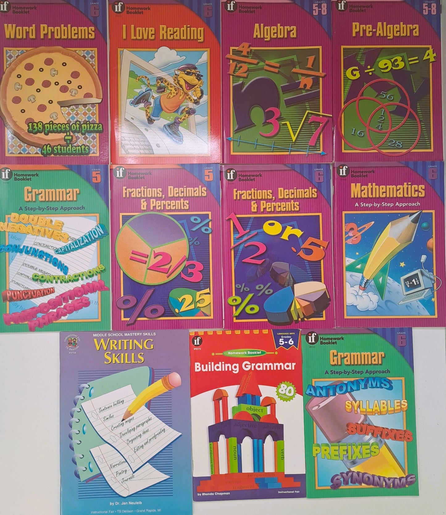 **Clearance Book Bundle – Mixed Early Years & Primary Learning Resources