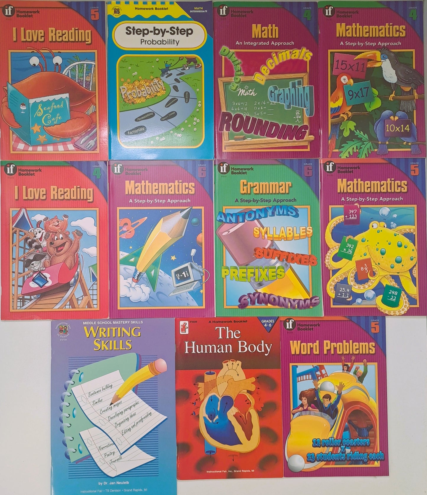 **Clearance Book Bundle – Mixed Early Years & Primary Learning Resources