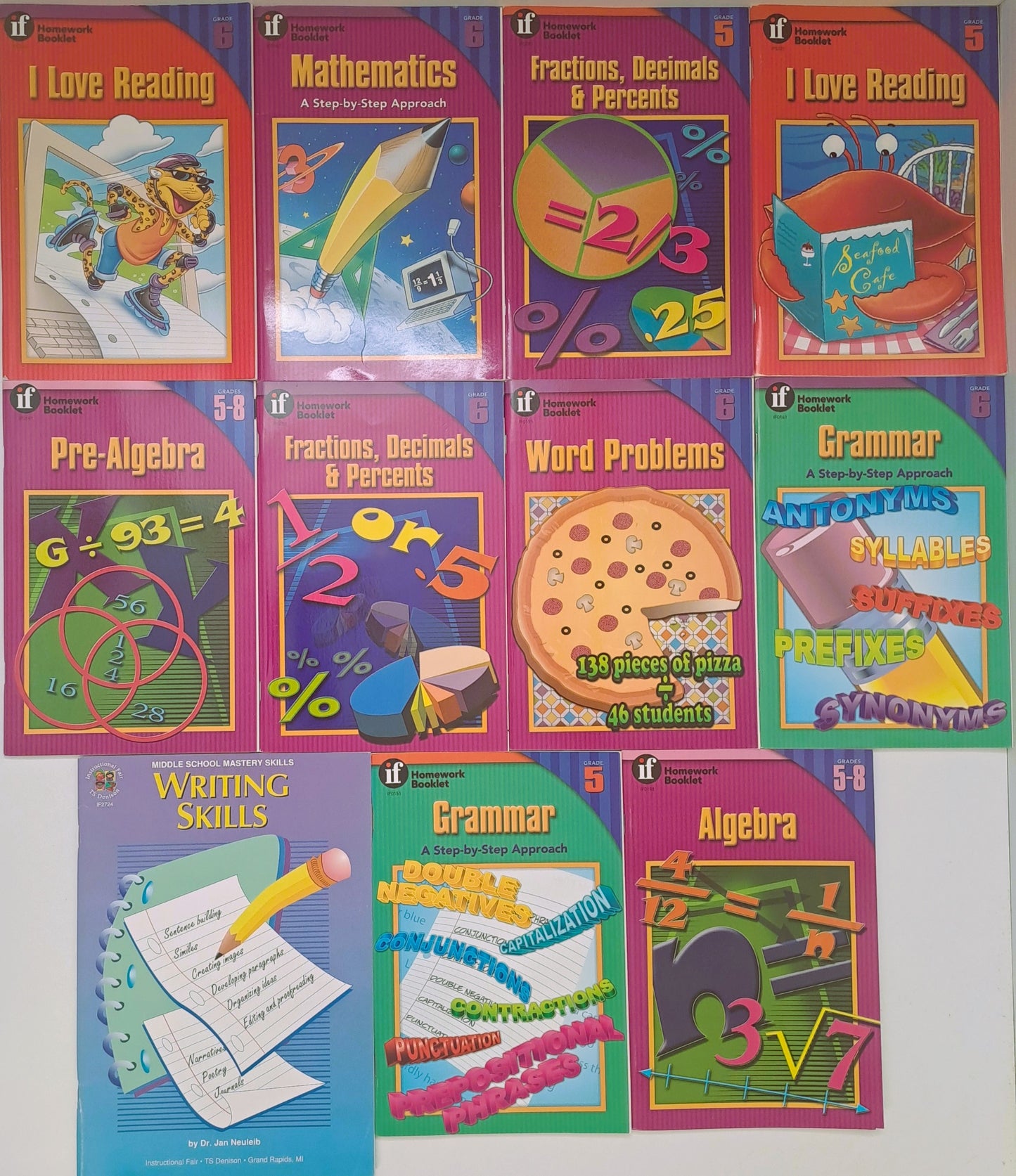 **Clearance Book Bundle – Mixed Early Years & Primary Learning Resources