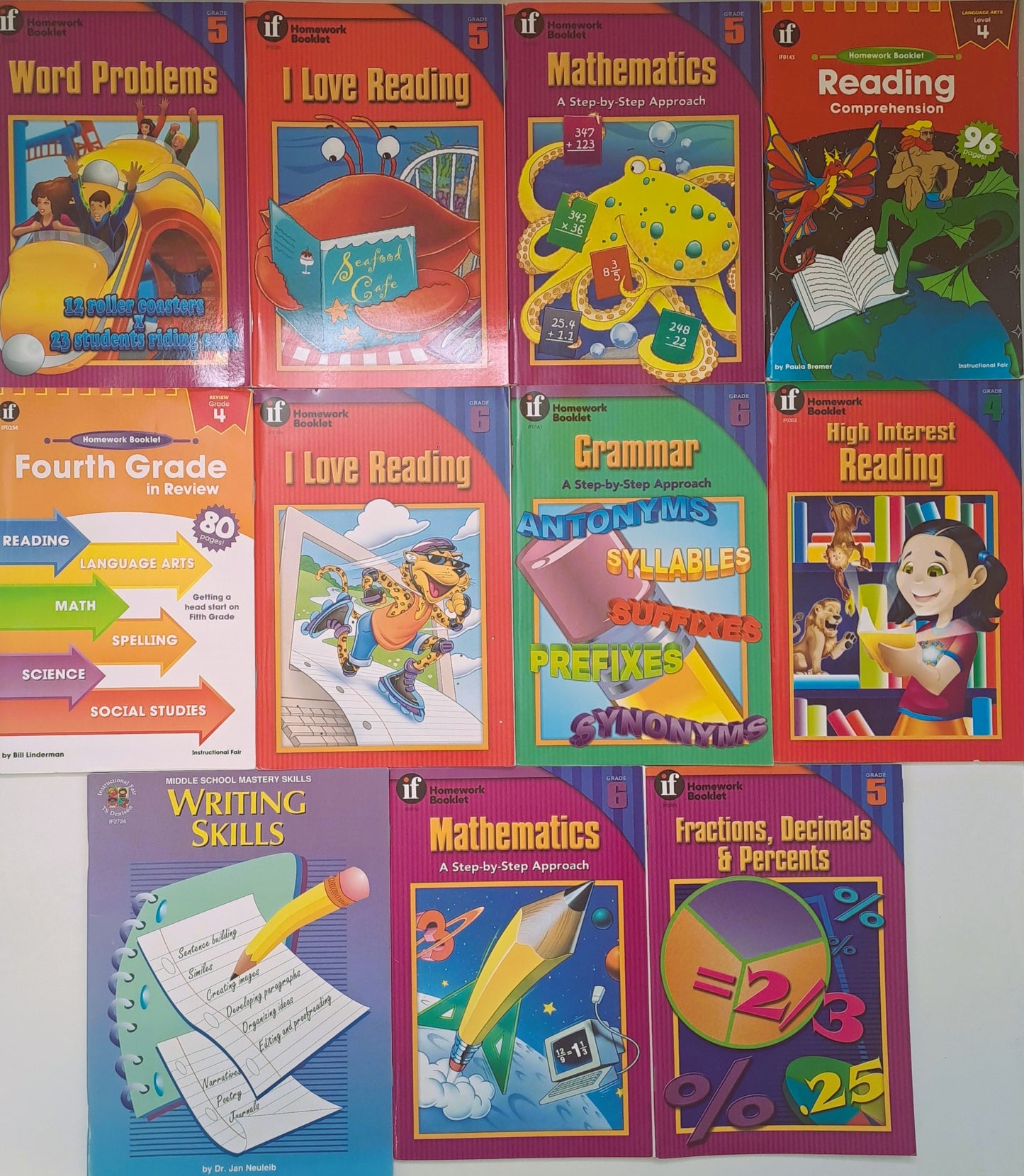 **Clearance Book Bundle – Mixed Early Years & Primary Learning Resources