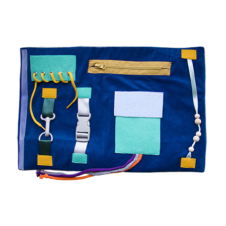 Cleverco 2 In 1 Sensory Fidget Blanket