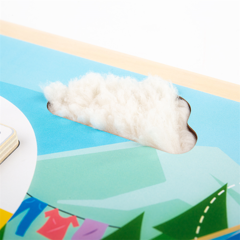 **Camping in the Wild Sensory Board