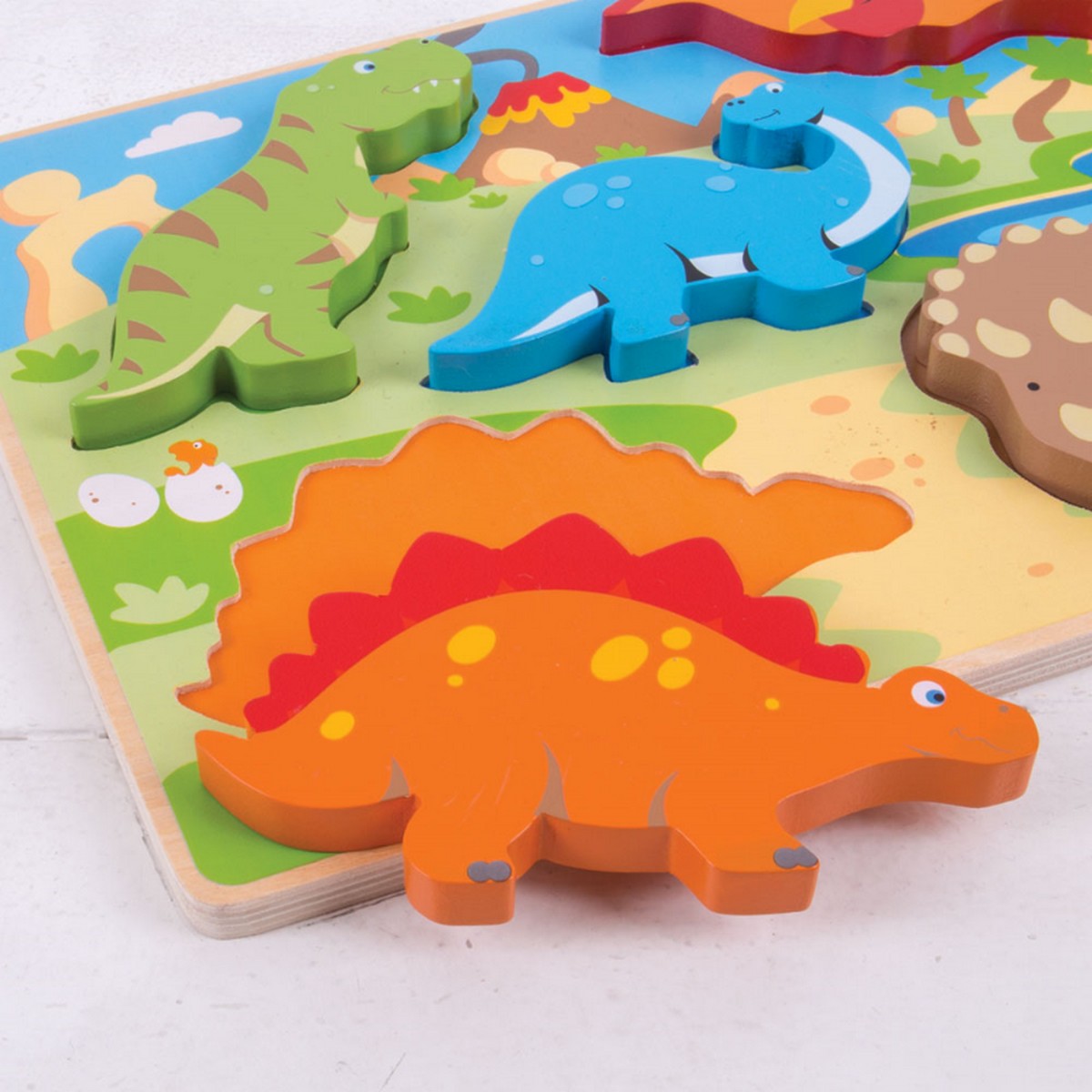 Chunky Lift Out Dinosaurs Puzzle