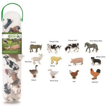 CollectA Box of 12 Mini Farm Animals