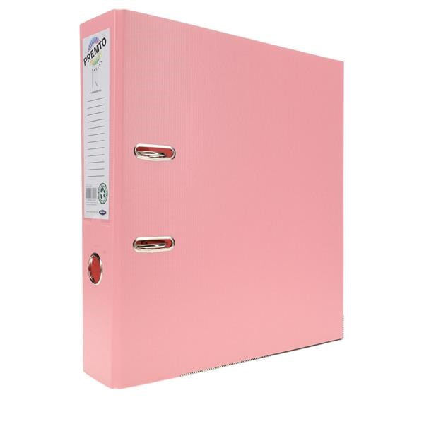 Premto A4 PP Lever Arch File - Pastel Colours