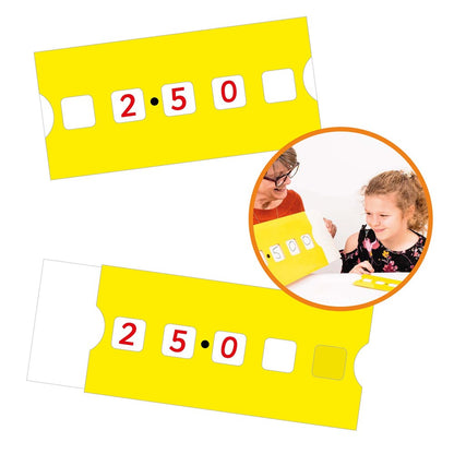 **Pupils Decimal Sliding Lines Pk 30