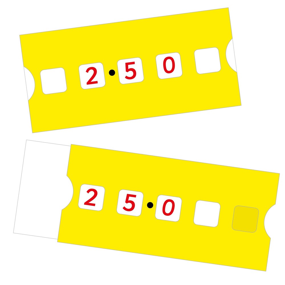 **Pupils Decimal Sliding Lines Pk 30