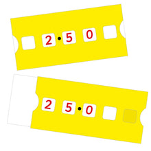 **Pupils Decimal Sliding Lines Pk 30