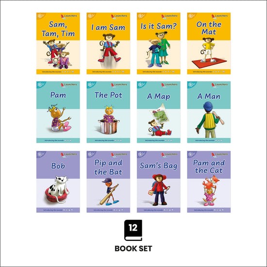 Dandelion Launchers Pack 1 (Sets 1 -3 ) 12 Titles - 6 Pack