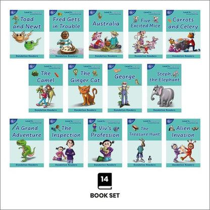 Dandelion Readers Pack 10 Level 4 (14 Titles)