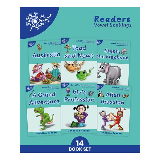 Dandelion Readers Pack 10 Level 4 (14 Titles)
