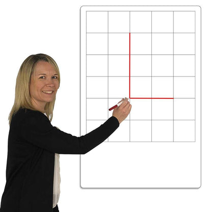 **Teachers Grid Dry Erase Board