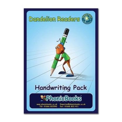 Dandelion Readers, Handwriting Pack For Units 1-7 And 16
