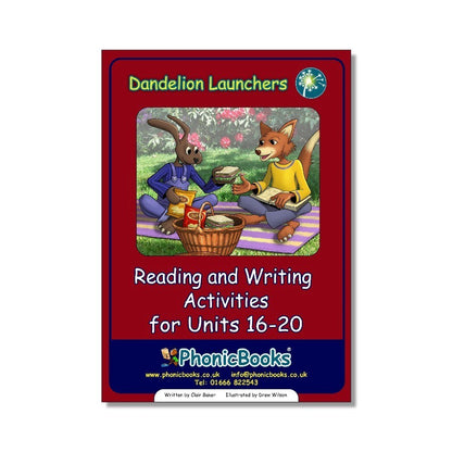 Dandelion Launchers, Reading And Writing Activities Units 16-20