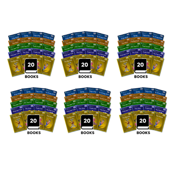 Dandelion Launchers Pack 4 (Sets 11-15) 20 Titles - 6 Pack