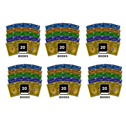 Dandelion Launchers Pack 4 (Sets 11-15) 20 Titles - 6 Pack