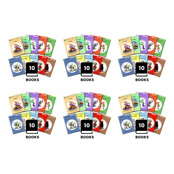 Dandelion Readers, Set 2 Units 1-10 (10 Titles) - 6 Pack