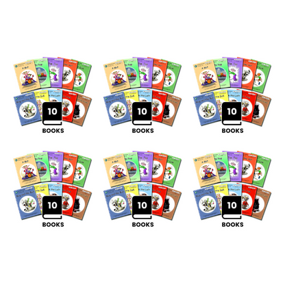 Dandelion Readers, Set 2 Units 1-10 (10 Titles) - 6 Pack