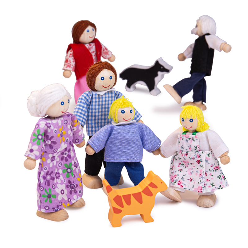 Heritage Playset Doll Family