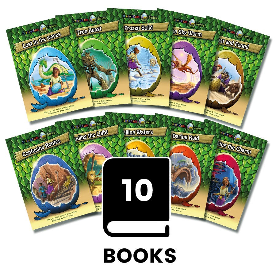 Dandelion Dragon Eggs Series, Books 1-10 (10 Titles)