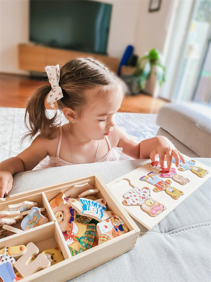 Dress Up Bear Family