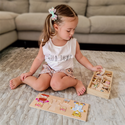 Dress Up Bear Family