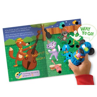 Learning Resources Hot Dots Jr. Ace & Cat's Good Time Band