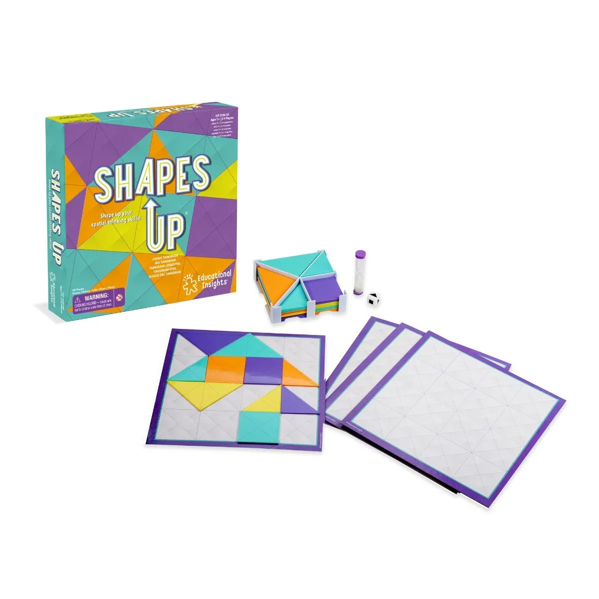 Learning Resources Shapes Up - Tangram Game