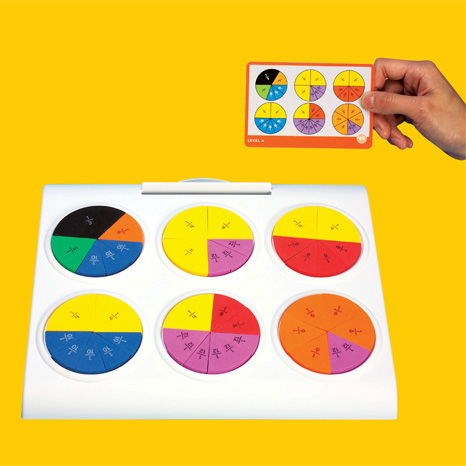 **Learning Resources Fraction Pie Puzzles