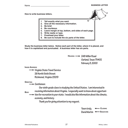 Writing Basics Series: Writing Letters