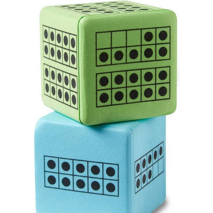Ten-Frame Dice (Set of 12)