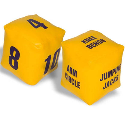 *****Fitness Dice (Pack of 2) NEW- now in 4 colour box
