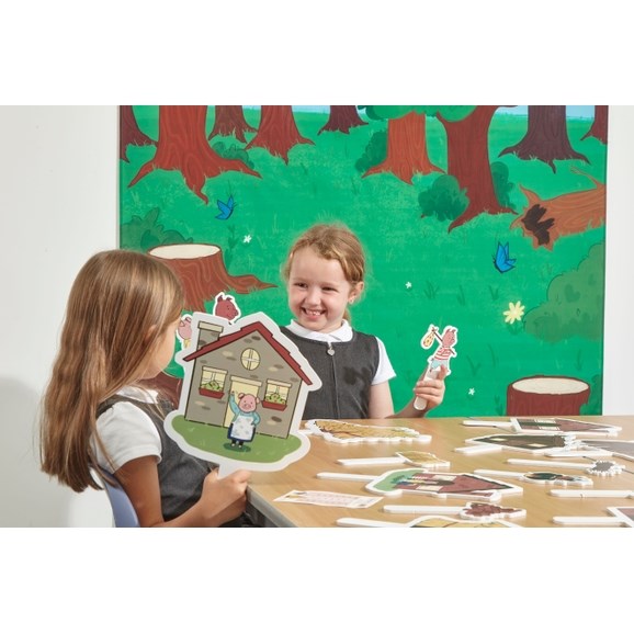 The 3 Little Pigs Scene Setter