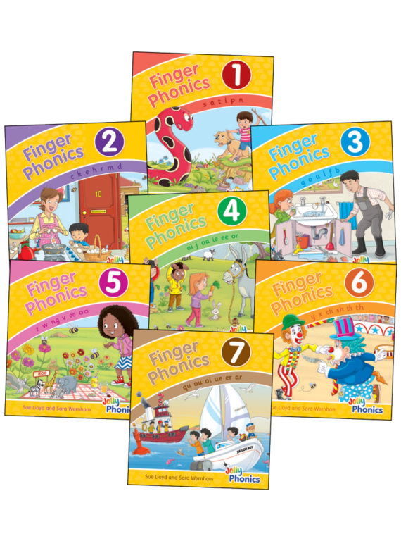 Finger Phonics Books 1-7