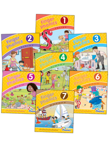 Finger Phonics Books 1-7