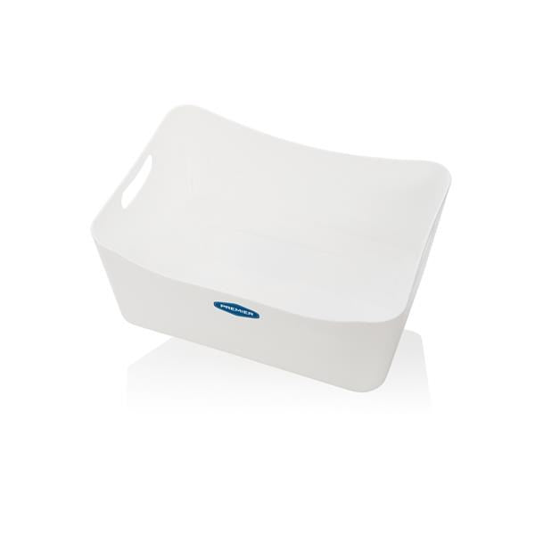 Premier Universal Large Storage Basket - White