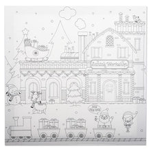 Icon 300X300mm Colour My Canvas Festive Edition - Santa's Workshop