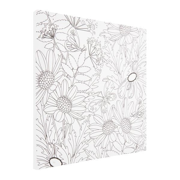 Icon 300X300mm Colour My Canvas - Daisy Flower