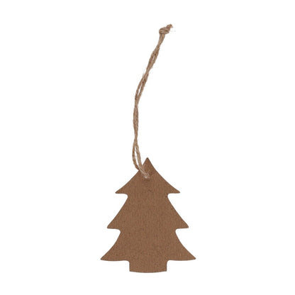 **Wooden Festive Decor - Christmas Trees- Pack of 5