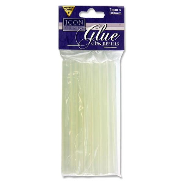 Icon Hot Melt Glue Gun Refills - Regular (Pack Of 12)