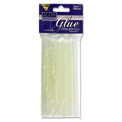 Icon Hot Melt Glue Gun Refills - Regular (Pack Of 12)