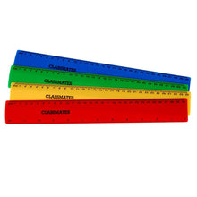 Shatterproof 30Classmates/Mm/In Asst Rulers P100