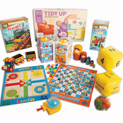 **Indoor Games & Crafts Kit