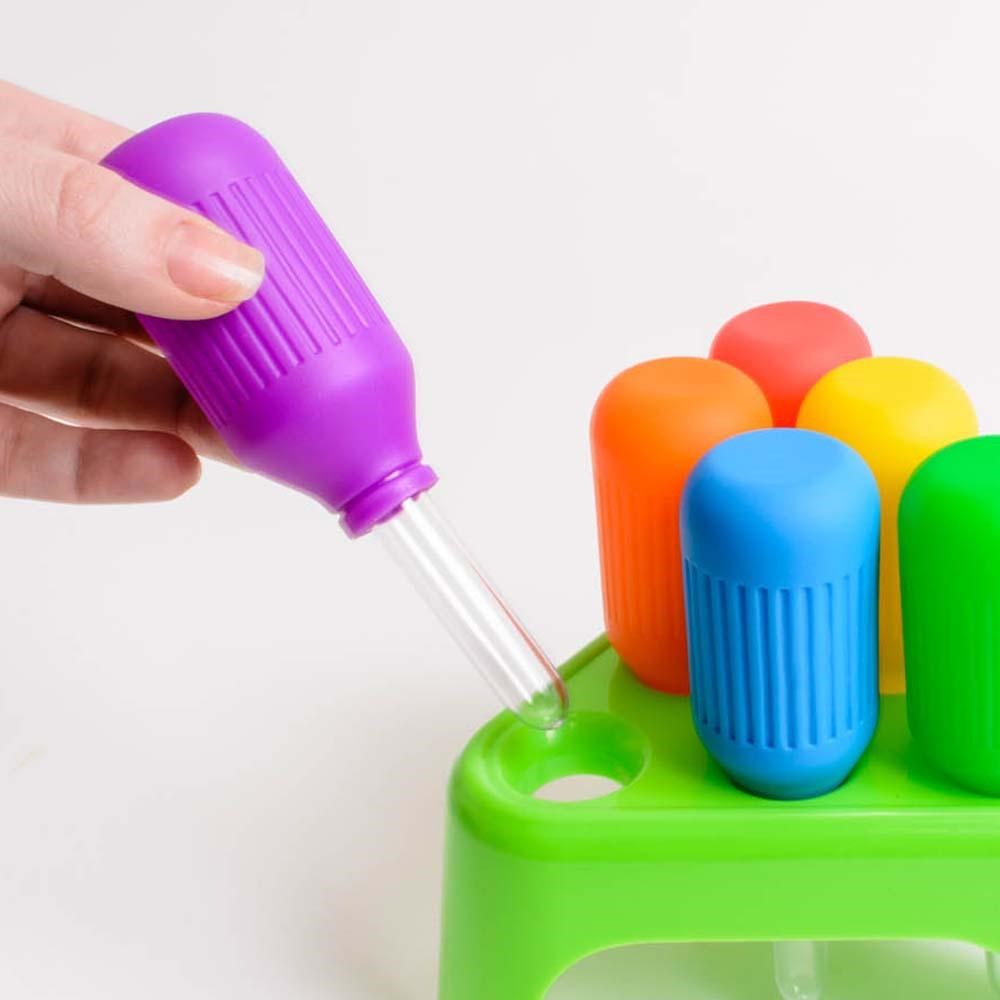 **Giant Pipettes In Stand - Set Of 6