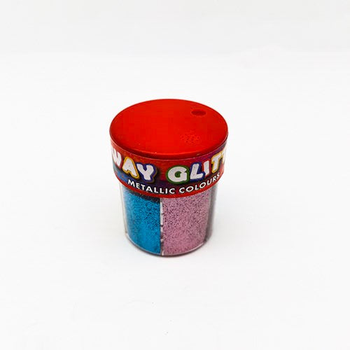 **Glitter 6 Way Metallic Colours