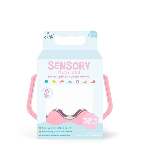 Sensory Play Jar - Pink