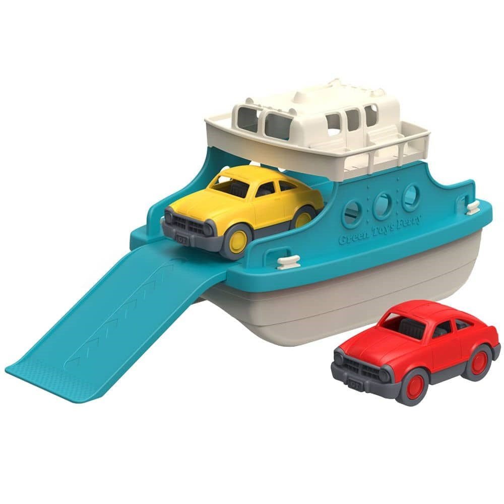 Green Toys Ferry Boat With Cars